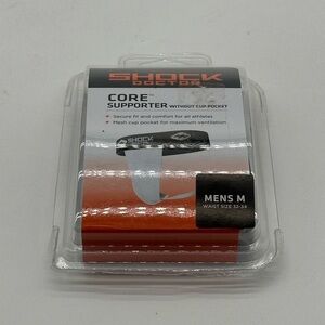 Shock Doctor Core Supporter Without Cup Pocket‎ Mens M 32-34 Brand New